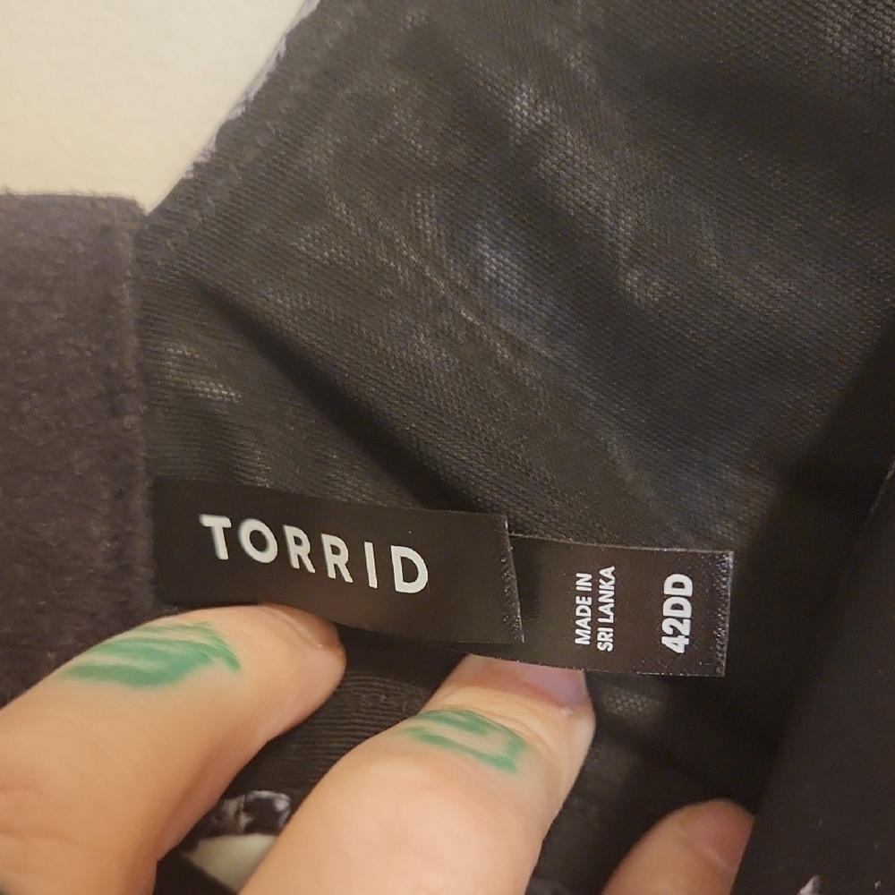 Torrid Black And Gray Dream Wire Free Push Up Gra… - image 2